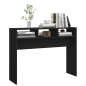 vidaXL Tavolo Consolle Nero 105x30x80 cm in Truciolato vidaXL Tavolo Consolle Nero 105x30x80 cm in Truciolato