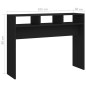 vidaXL Tavolo Consolle Nero 105x30x80 cm in Truciolato vidaXL Tavolo Consolle Nero 105x30x80 cm in Truciolato