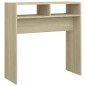 vidaXL Tavolo Consolle Rovere Sonoma 78x30x80 cm Truciolato vidaXL Tavolo Consolle Rovere Sonoma 78x30x80 cm Truciolato