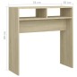 vidaXL Tavolo Consolle Rovere Sonoma 78x30x80 cm Truciolato vidaXL Tavolo Consolle Rovere Sonoma 78x30x80 cm Truciolato