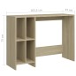 vidaXL Scrivania Rovere Sonoma 102,5x35x75 cm in Truciolato