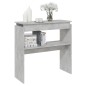 vidaXL Tavolo Consolle Grigio Cemento 80x30x80 cm in Truciolato vidaXL Tavolo Consolle Grigio Cemento 80x30x80 cm in Truciolato