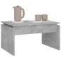vidaXL Tavolino da Salotto Grigio Cemento 68x50x38 cm in Truciolato vidaXL Tavolino da Salotto Grigio Cemento 68x50x38 cm in Truciolato
