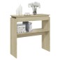 vidaXL Tavolo Consolle Rovere Sonoma 80x30x80 cm in Truciolato vidaXL Tavolo Consolle Rovere Sonoma 80x30x80 cm in Truciolato
