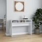 vidaXL Tavolo Consolle Bianco Lucido 105x30x80 cm in Truciolato vidaXL Tavolo Consolle Bianco Lucido 105x30x80 cm in Truciolato