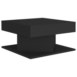 vidaXL Tavolino da Salotto Nero 57x57x30 cm in Truciolato