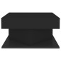 vidaXL Tavolino da Salotto Nero 57x57x30 cm in Truciolato vidaXL Tavolino da Salotto Nero 57x57x30 cm in Truciolato