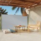 Tenda Laterale Retrattile per Patio 160x300 cm Grigia Tenda Laterale Retrattile per Patio 160x300 cm Grigia