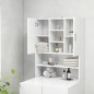 vidaXL Mobile per Lavatrice Bianco 70,5x25,5x90 cm vidaXL Mobile per Lavatrice Bianco 70,5x25,5x90 cm