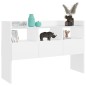 vidaXL Credenza Bianca 120x30,5x70 cm in Legno Multistrato vidaXL Credenza Bianca 120x30,5x70 cm in Legno Multistrato