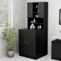 vidaXL Mobile per Lavatrice Nero 70,5x25,5x90 cm vidaXL Mobile per Lavatrice Nero 70,5x25,5x90 cm