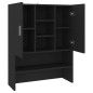 vidaXL Mobile per Lavatrice Nero 70,5x25,5x90 cm vidaXL Mobile per Lavatrice Nero 70,5x25,5x90 cm