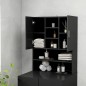 vidaXL Mobile per Lavatrice Nero 70,5x25,5x90 cm vidaXL Mobile per Lavatrice Nero 70,5x25,5x90 cm