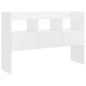 vidaXL Credenza Bianca Lucido 105x30x70 cm in Truciolato vidaXL Credenza Bianca Lucido 105x30x70 cm in Truciolato