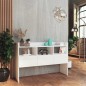 vidaXL Credenza Bianca Lucido 105x30x70 cm in Truciolato vidaXL Credenza Bianca Lucido 105x30x70 cm in Truciolato
