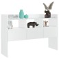 vidaXL Credenza Bianca Lucido 105x30x70 cm in Truciolato vidaXL Credenza Bianca Lucido 105x30x70 cm in Truciolato