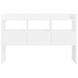 vidaXL Credenza Bianca Lucido 105x30x70 cm in Truciolato vidaXL Credenza Bianca Lucido 105x30x70 cm in Truciolato