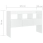 vidaXL Credenza Bianca Lucido 105x30x70 cm in Truciolato vidaXL Credenza Bianca Lucido 105x30x70 cm in Truciolato