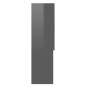 vidaXL Mobile per Lavatrice Grigio Lucido 70,5x25,5x90 cm vidaXL Mobile per Lavatrice Grigio Lucido 70,5x25,5x90 cm
