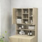 vidaXL Mobile per Lavatrice Rovere Sonoma 70,5x25,5x90 cm vidaXL Mobile per Lavatrice Rovere Sonoma 70,5x25,5x90 cm