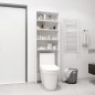 vidaXL Mobile per Lavatrice Bianco 64x24x190 cm vidaXL Mobile per Lavatrice Bianco 64x24x190 cm