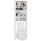 vidaXL Mobile per Lavatrice Bianco 64x24x190 cm vidaXL Mobile per Lavatrice Bianco 64x24x190 cm