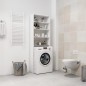 vidaXL Mobile per Lavatrice Bianco 64x24x190 cm vidaXL Mobile per Lavatrice Bianco 64x24x190 cm