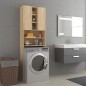 vidaXL Mobile per Lavatrice Rovere Sonoma 64x25,5x190 cm vidaXL Mobile per Lavatrice Rovere Sonoma 64x25,5x190 cm