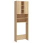vidaXL Mobile per Lavatrice Rovere Sonoma 64x25,5x190 cm vidaXL Mobile per Lavatrice Rovere Sonoma 64x25,5x190 cm