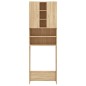 vidaXL Mobile per Lavatrice Rovere Sonoma 64x25,5x190 cm vidaXL Mobile per Lavatrice Rovere Sonoma 64x25,5x190 cm