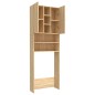 vidaXL Mobile per Lavatrice Rovere Sonoma 64x25,5x190 cm vidaXL Mobile per Lavatrice Rovere Sonoma 64x25,5x190 cm
