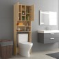 vidaXL Mobile per Lavatrice Rovere Sonoma 64x25,5x190 cm vidaXL Mobile per Lavatrice Rovere Sonoma 64x25,5x190 cm