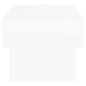 vidaXL Tavolino da Salotto Bianco 102x55x42 cm Legno Legno Multistrato vidaXL Tavolino da Salotto Bianco 102x55x42 cm Legno Legno Multistrato
