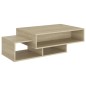 vidaXL Tavolino da Salotto Rovere Sonoma 105x55x32 cm in Truciolato