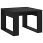 vidaXL Tavolino di Servizio Nero 50x50x35 cm in Truciolato vidaXL Tavolino di Servizio Nero 50x50x35 cm in Truciolato