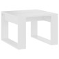 vidaXL Tavolino Bianco 50x30x50 cm in Legno Multistrato vidaXL Tavolino Bianco 50x30x50 cm in Legno Multistrato