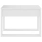 vidaXL Tavolino Bianco 50x30x50 cm in Legno Multistrato vidaXL Tavolino Bianco 50x30x50 cm in Legno Multistrato