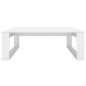 vidaXL Tavolino da Salotto Bianco 100x100x35 cm in Legno Multistrato
