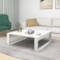 vidaXL Tavolino da Salotto Bianco Lucido 100x100x35 cm Truciolato vidaXL Tavolino da Salotto Bianco Lucido 100x100x35 cm Truciolato