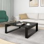 vidaXL Tavolino da Salotto Nero 100x100x35 cm Truciolato vidaXL Tavolino da Salotto Nero 100x100x35 cm Truciolato