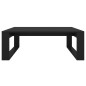 vidaXL Tavolino da Salotto Nero 100x100x35 cm Truciolato vidaXL Tavolino da Salotto Nero 100x100x35 cm Truciolato