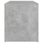 vidaXL Panca da Ingresso 80x40x45 cm Grigio Cemento in Truciolato vidaXL Panca da Ingresso 80x40x45 cm Grigio Cemento in Truciolato