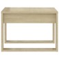 vidaXL Tavolino di Servizio Rovere Sonoma 50x50x35 cm in Truciolato vidaXL Tavolino di Servizio Rovere Sonoma 50x50x35 cm in Truciolato