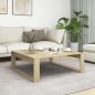 vidaXL Tavolino Salotto Rovere Sonoma 100x100x35cm Truciolato vidaXL Tavolino Salotto Rovere Sonoma 100x100x35cm Truciolato
