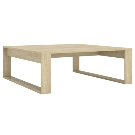 vidaXL Tavolino Salotto Rovere Sonoma 100x100x35cm Truciolato