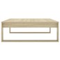 vidaXL Tavolino Salotto Rovere Sonoma 100x100x35cm Truciolato vidaXL Tavolino Salotto Rovere Sonoma 100x100x35cm Truciolato
