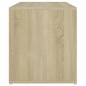 vidaXL Panca da Ingresso 80x40x45 cm Rovere Sonoma Truciolato vidaXL Panca da Ingresso 80x40x45 cm Rovere Sonoma Truciolato