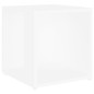 vidaXL Tavolino Bianco 33x33x34,5 cm in Legno Multistrato vidaXL Tavolino Bianco 33x33x34,5 cm in Legno Multistrato