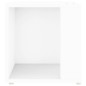 vidaXL Tavolino Bianco 33x33x34,5 cm in Legno Multistrato vidaXL Tavolino Bianco 33x33x34,5 cm in Legno Multistrato