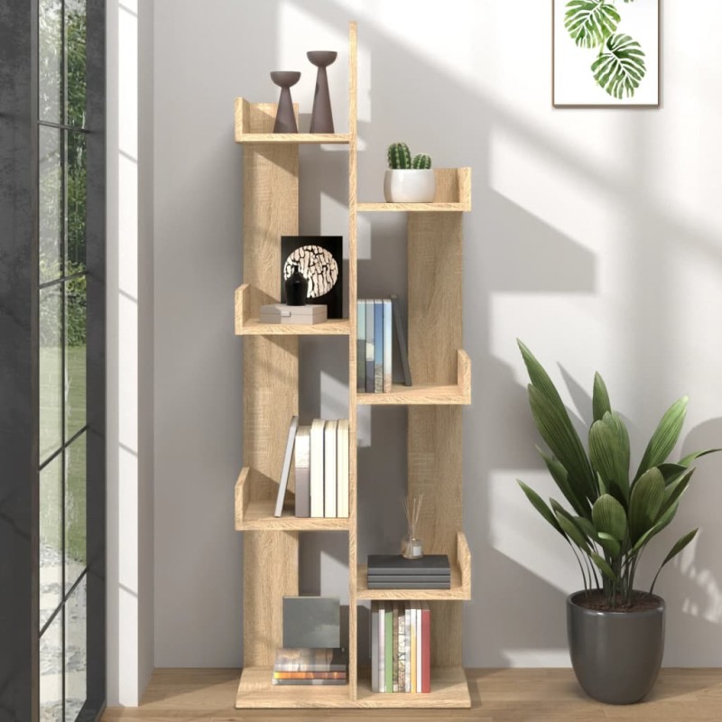 vidaXL Libreria Rovere Sonoma 48x25,5x140 cm in Truciolato vidaXL Libreria Rovere Sonoma 48x25,5x140 cm in Truciolato